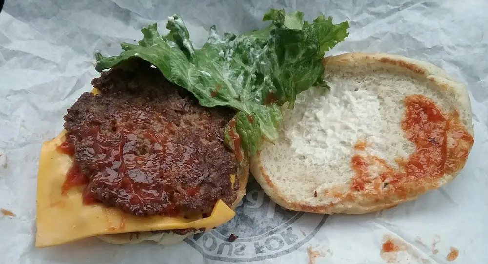 Double Steak Burger with Cheese